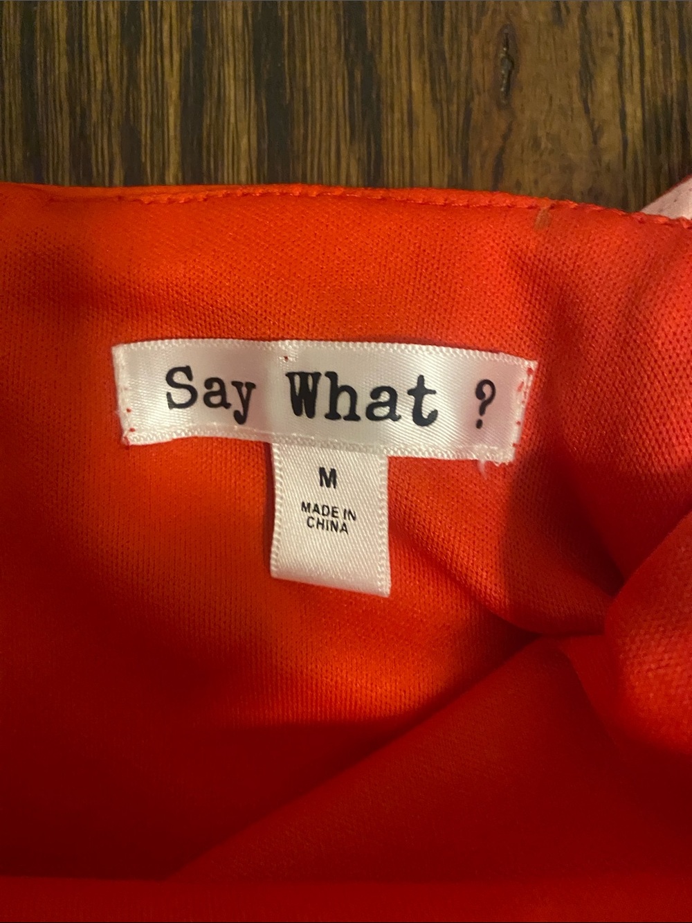 Say What? Bright red Off-Shoulder Puff Sleeve Crop Top